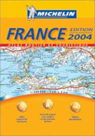 Michelin 2004 France Atlas (Michelin France Atlas (mini-spiral))