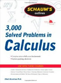Schaum's 3,000 Solved Problems in Calculus (Schaum's 3000)