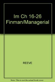 Im Ch 16-26 Finman/Managerial