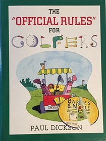 The official rules for golfers