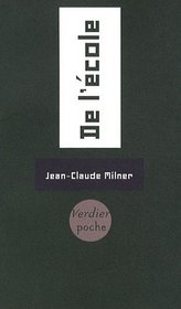 De l'cole (French Edition)