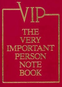 Very Important Person Note Book