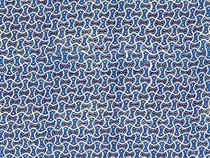 Blue & White Gift Wrapping Papers: 12 Sheets of High-Quality 18 x 24 inch Wrapping Paper