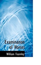 Examination of Horses
