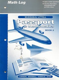 McDougal Littell Passport to Mathematics Book 2 Math Log. (Paperback)