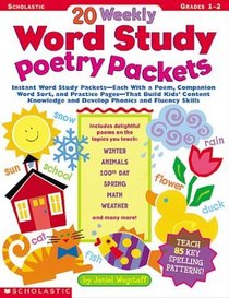 20 Weekly Word Study Poetry Packets