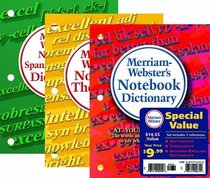 Merriam-Webster's Notebook Value Pack: Dictionary, Thesaurus, Spanish-english Dictionary