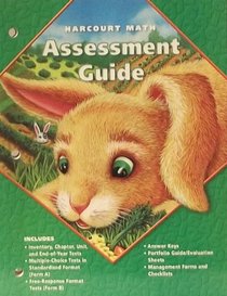 Harcourt Math: Assessment Guide:Math, Assessment guide