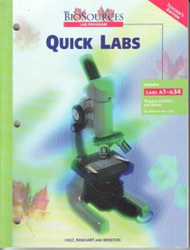 Lab Prgm Quick Labs Te Holt Biosources