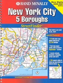 Rand McNally New York City 5 Boroughs: Streetfinder (Rand McNally Streetfinder)