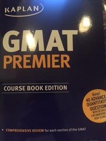 GMAT Premier Course Book Edition