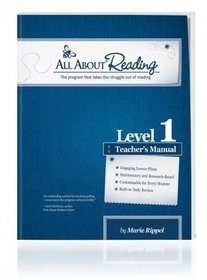 All About Reading, Level 1, Teacher's Manual (All About Reading)