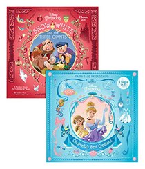 Cinderella's Best Creations/Snow White and the Three Giants (Disney Princess) (Flip-It Pictureback)