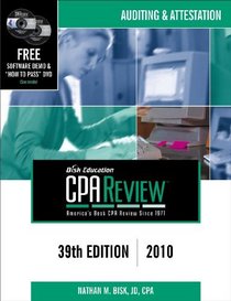 Bisk CPA Review: Auditing & Attestation - 39th Edition 2010 (Comprehensive CPA Exam Review Auditing & Attestation) (Cpa Comprehensive Exam Review Auditing and Attestation)
