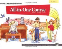 Alfred's Basic Piano Library All-in-One Course, Book 1