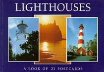 Lighthouses: A Book of 21 Postcards