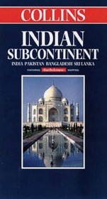 Indian Subcontinent: India, Pakistan, Bangladesh, Sri Lanka (Collins World Travel Maps)