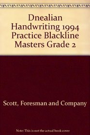 D'Nealian Handwriting Practice Masters for Book 2