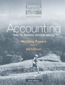 Accounting, Working Papers VII
