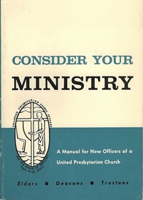 Consider Your Ministry