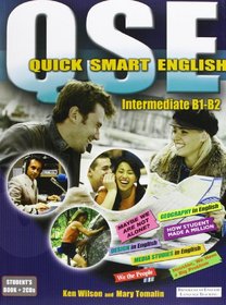 QSE Quick Smart English Intermediate Student's Book with CD 1 (Listening)
