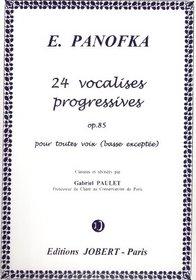 Twenty-four Progressive Vocalises, Op. 85 (Kalmus Edition)