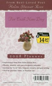 FOR EACH NEW DAY PLANNER