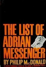 The List of Adrian Messenger (Anthony Gethryn) (Large Print)