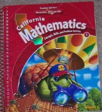 California Mathematics 5: Concepts, Skills, and Problem Solving, Volume 1 - Teacher Edition (1)