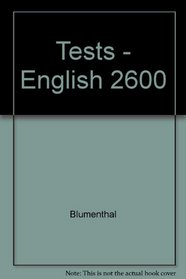 Tests - English 2600