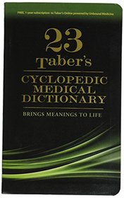 Taber's Cyclopedic Medical Dictionary (Thumb-indexed Version)
