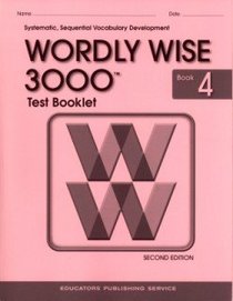 Wordly Wise 3000 Grade 4 Single Test - 2nd Edition