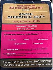 General mathematical ability: Preparation for the high school equivalency test, math part