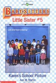 Karen's School Picture (Babysitters Little Sister, Volume 5)