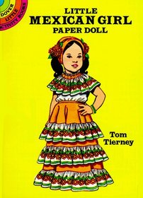 Little Mexican Girl Paper Doll (Dover Little Activity Books)