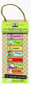Green Start Book Towers: Little Learning Books: 10 Chunky Books Made from 98% Recycled Materials