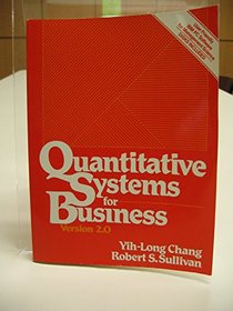 Quantitative Systems for Business: Workbk