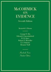 McCormick's Evidence, 7th (Hornbook Series)