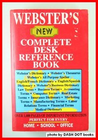 Webster's New Complete Desk Reference Book