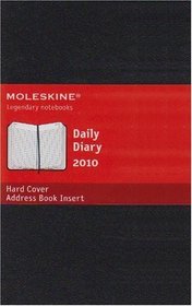 Moleskine Daily Planner 2010 12 Month Pocket Hardcover Black (Moleskine Srl)