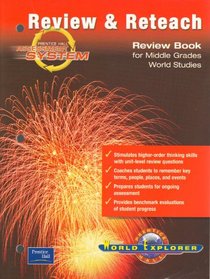 Prentice Hall World Explorer Review & Reteach for Middle School. (paperback)