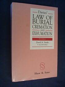 Davies' Law of Burial, Cremation and Exhumation