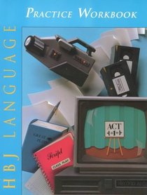 Hbj Language: Practice Workbook for Grade 8 : Medallion Edition