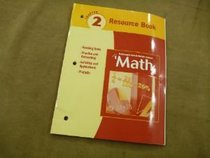 Middle School Math, Course 1: Chapter 2 Resource Book