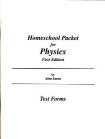 Home Study Packet for Physics: Test Forms (1st Edition)