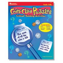 Learning Resources Coin-Clue Puzzles Critical Thinking Activity Book