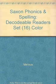 Color: Decodeable Readers Set (16) (Saxon Phonics & Spelling)