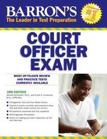 Barron's Court Officer Exam, 3rd Edition