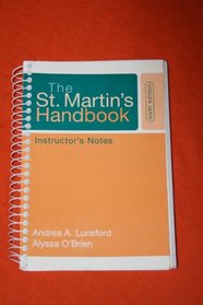 The St. Martin's Handbook : Instructor's Notes