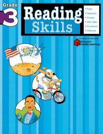 Flash Kids Reading Skills: Grade 3 (Flash Kids Harcourt Family Learning)
